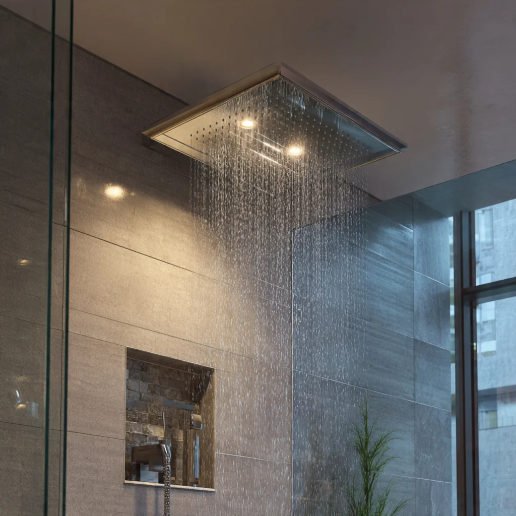 Upgrade to a Rainfall Showerhead