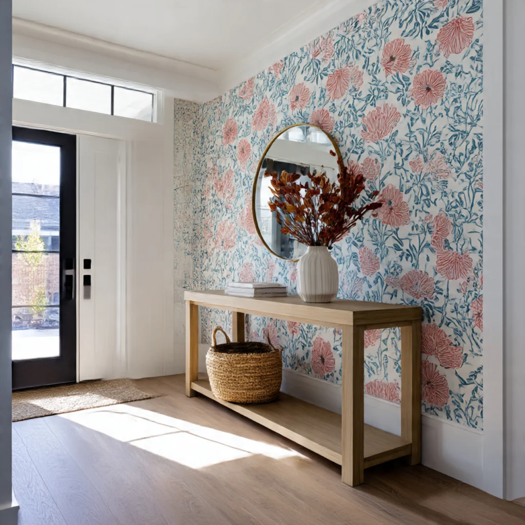 Using Decorative Wallpaper