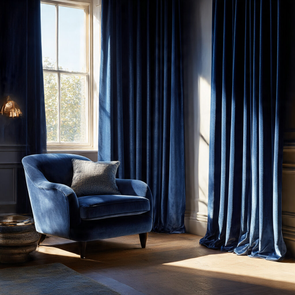 How to Create Stunning Winter Decor at Home 9 Velvet Curtains