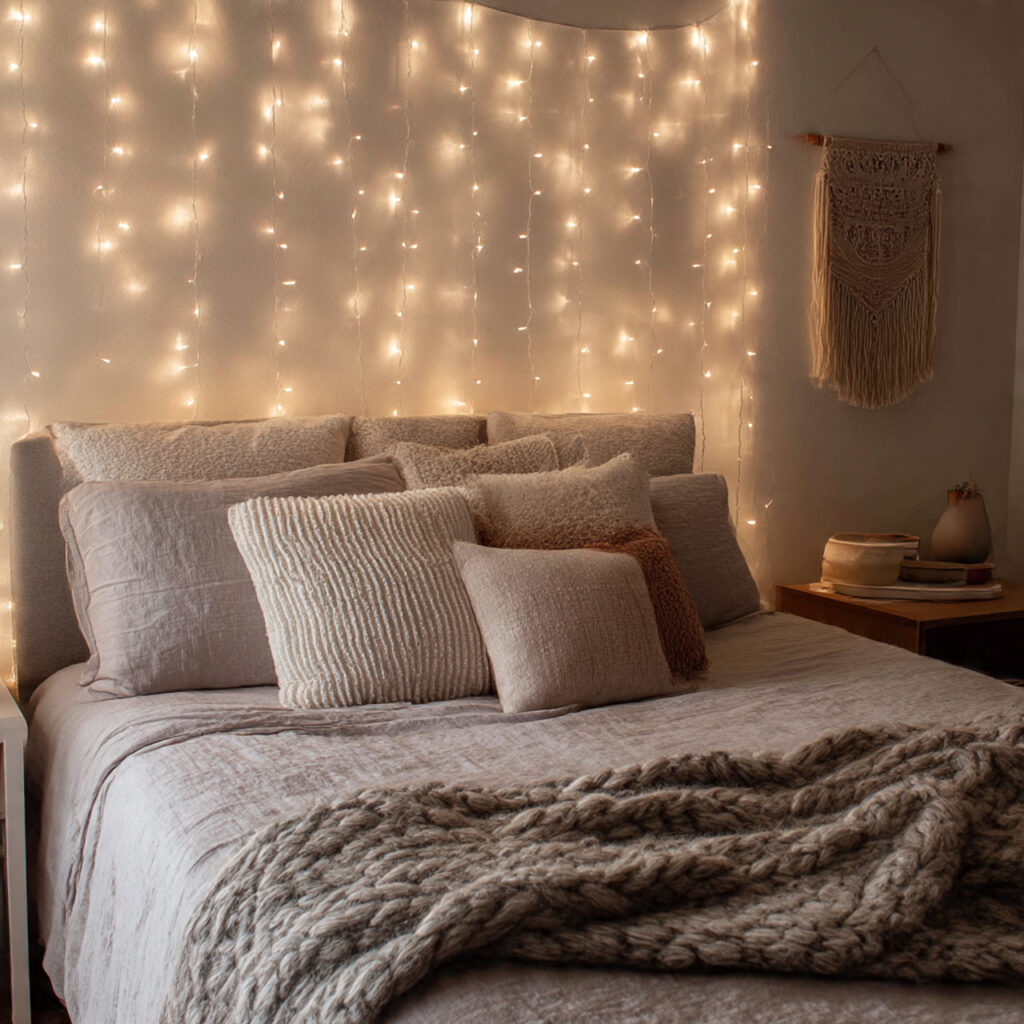 How to Create Stunning Winter Decor at Home 4 Warm White String Lights