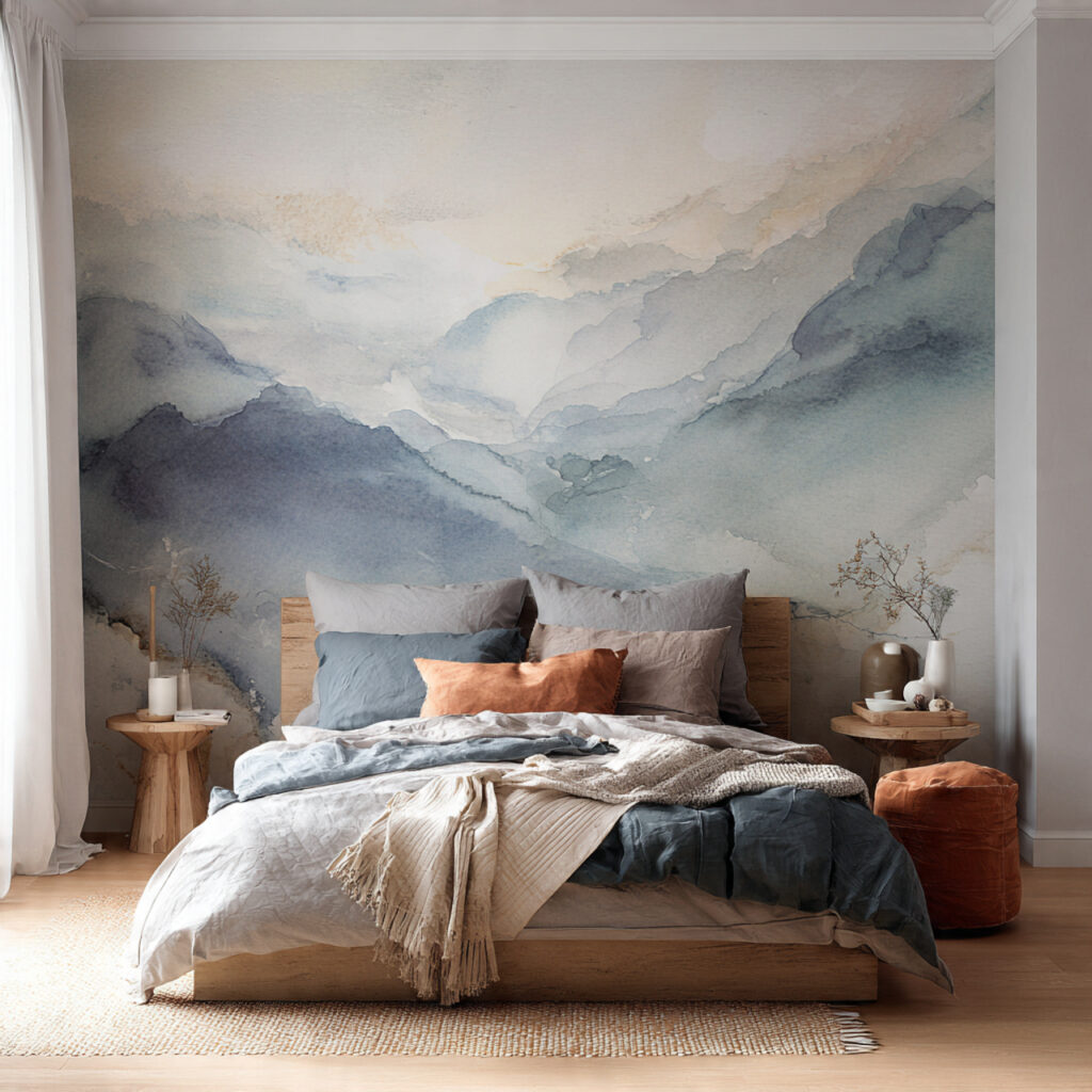 Watercolor Mural Backdrops