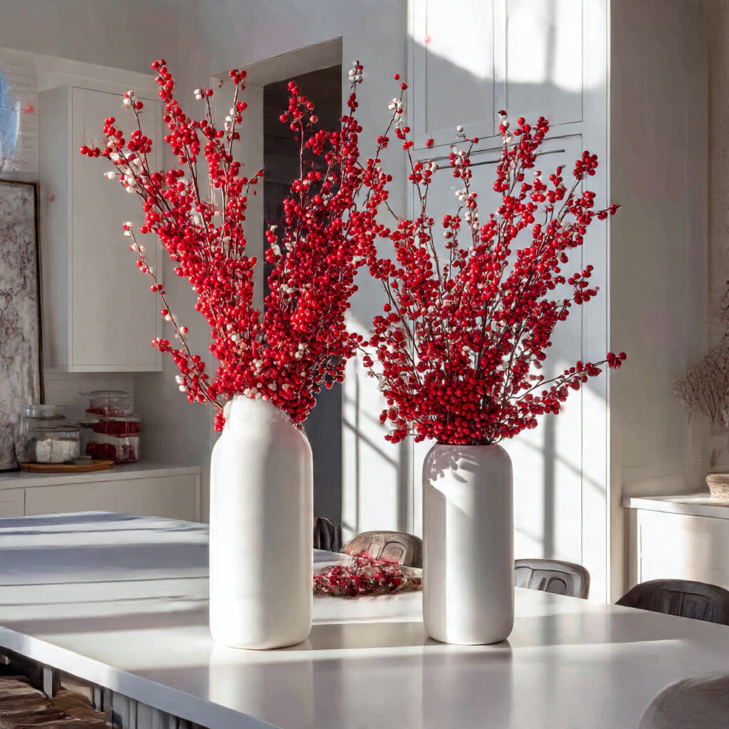 How to Create Stunning Winter Decor at Home 12 Winter Berry Stems