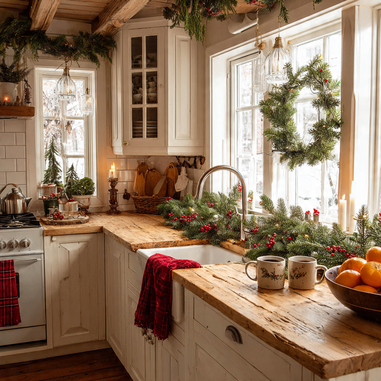 Best Xmas Kitchen Decor Inspo for a Festive Holiday Look