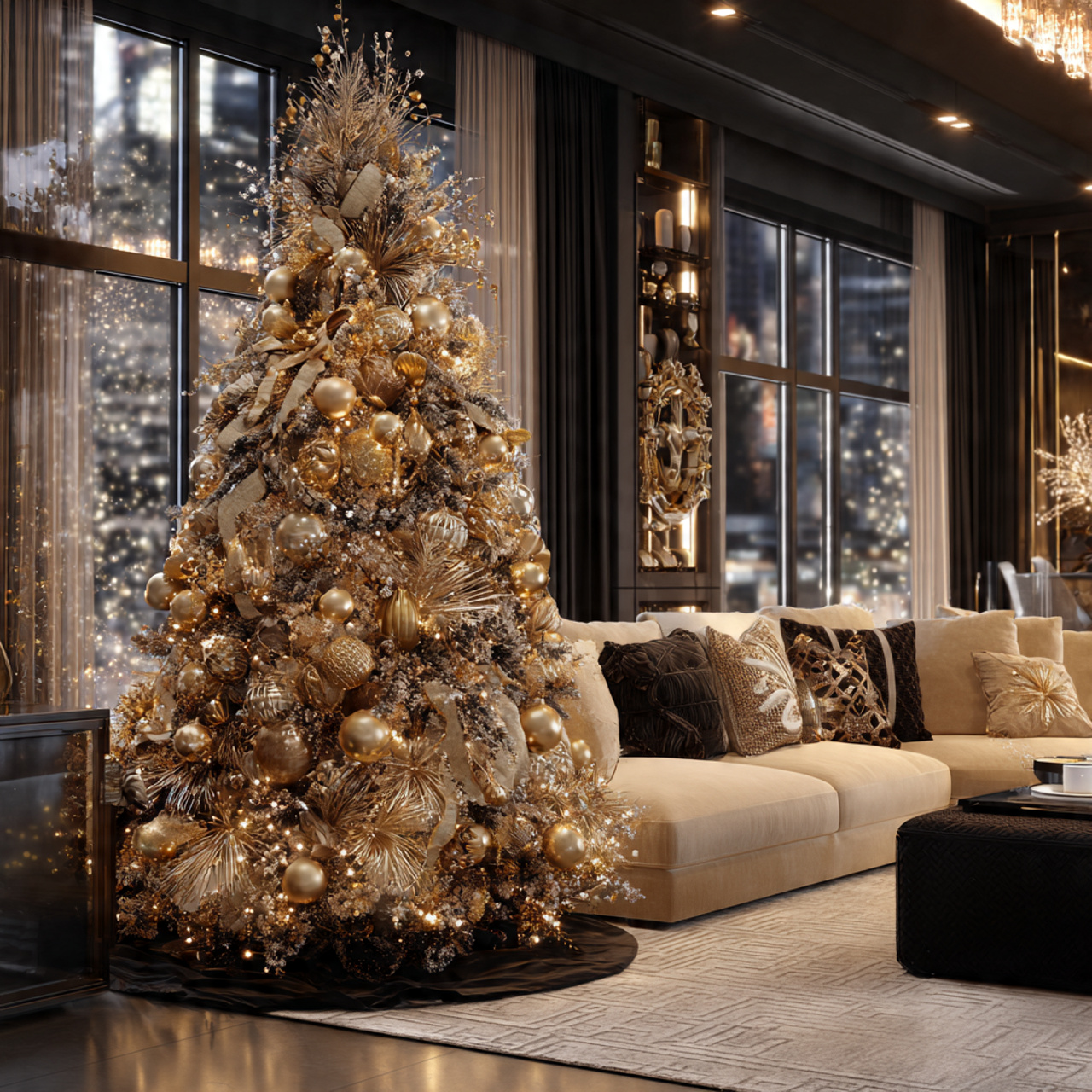 How to Decorate a Gold Christmas Tree Like a Pro