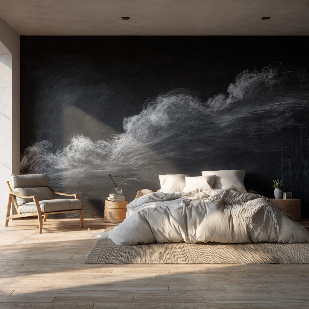 Chalkboard Designs: Creative Ideas & Stylish Uses 23 Bedroom Accent Walls