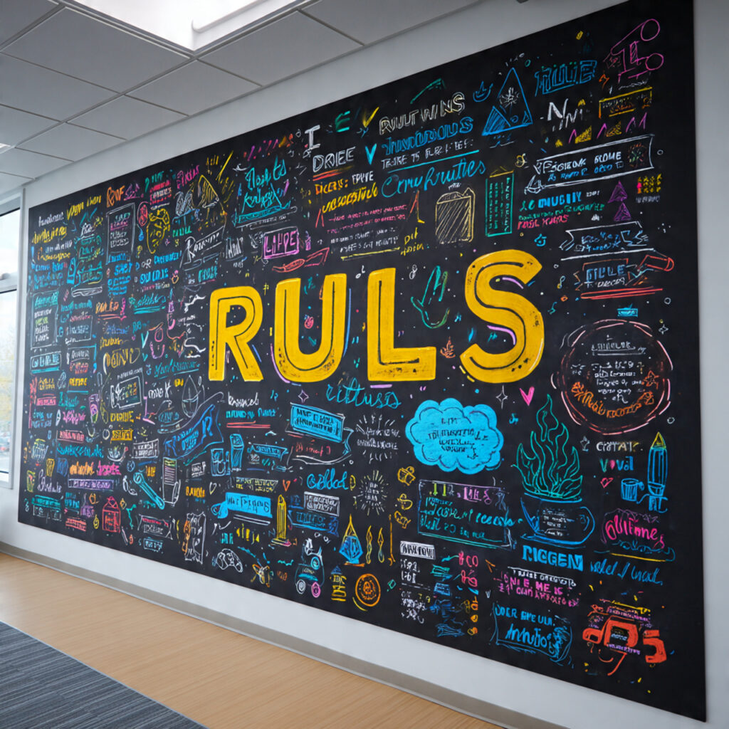 Chalkboard Designs: Creative Ideas & Stylish Uses 16 Classroom Rules Displays