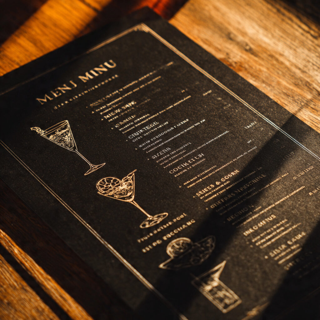 Chalkboard Designs: Creative Ideas & Stylish Uses 17 Cocktail Bar Menus