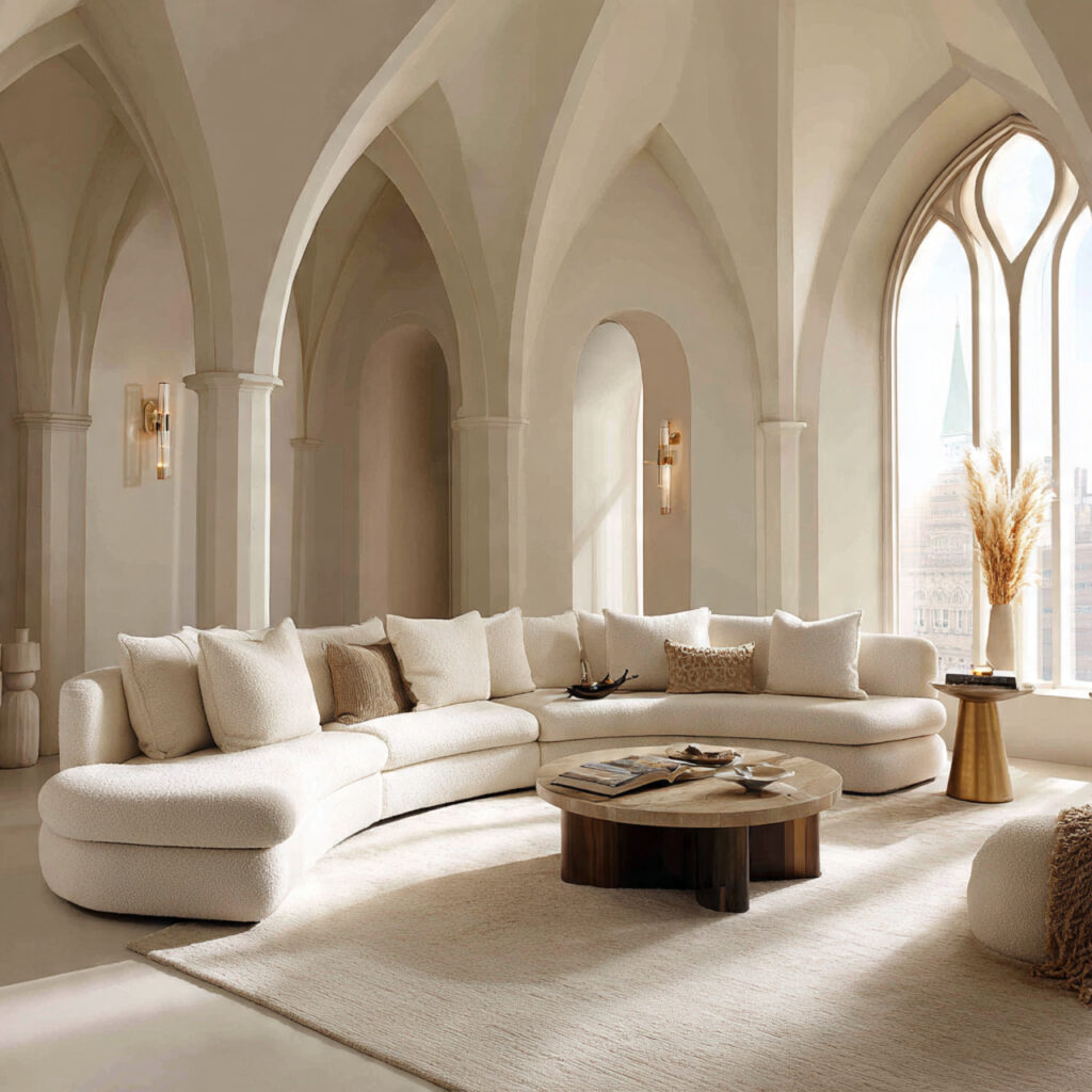 Curved Sofas and Seating