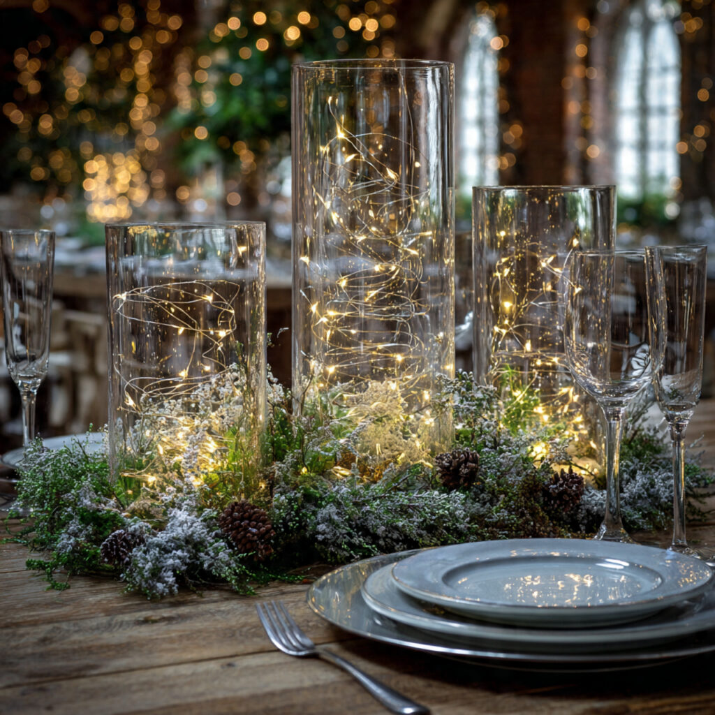 Winter Centerpieces: Festive & Stylish Decor Ideas 5 Fairy Light Decorations