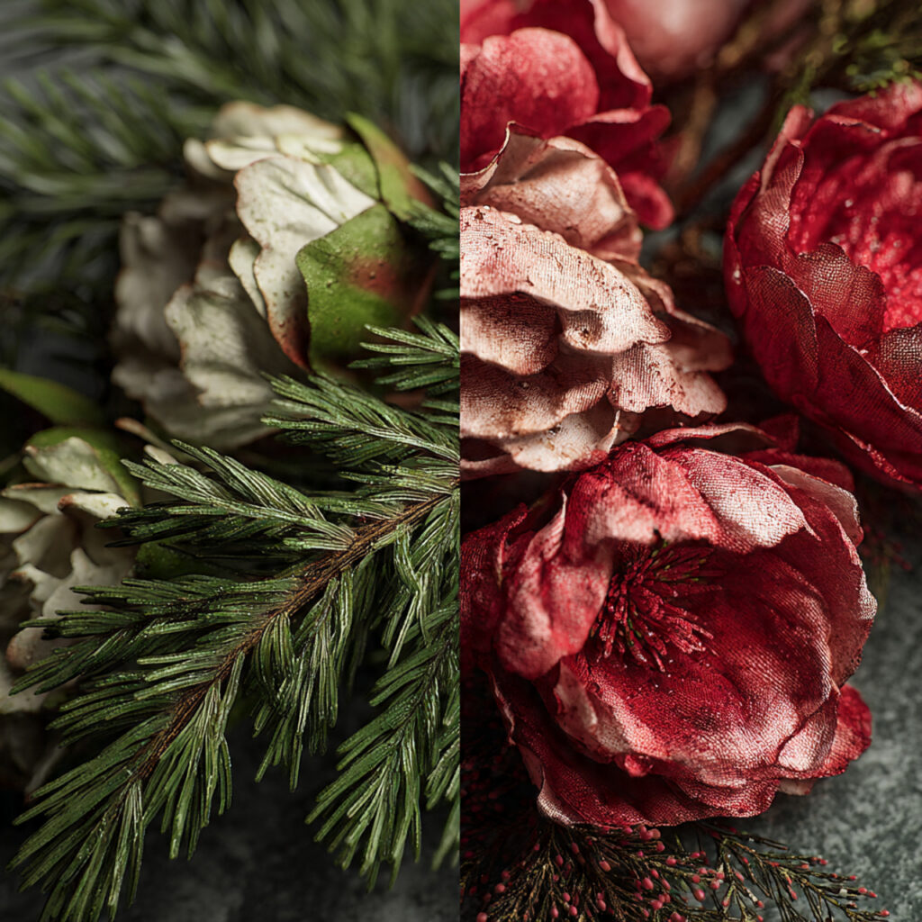 Faux Flowers vs. Real Greenery