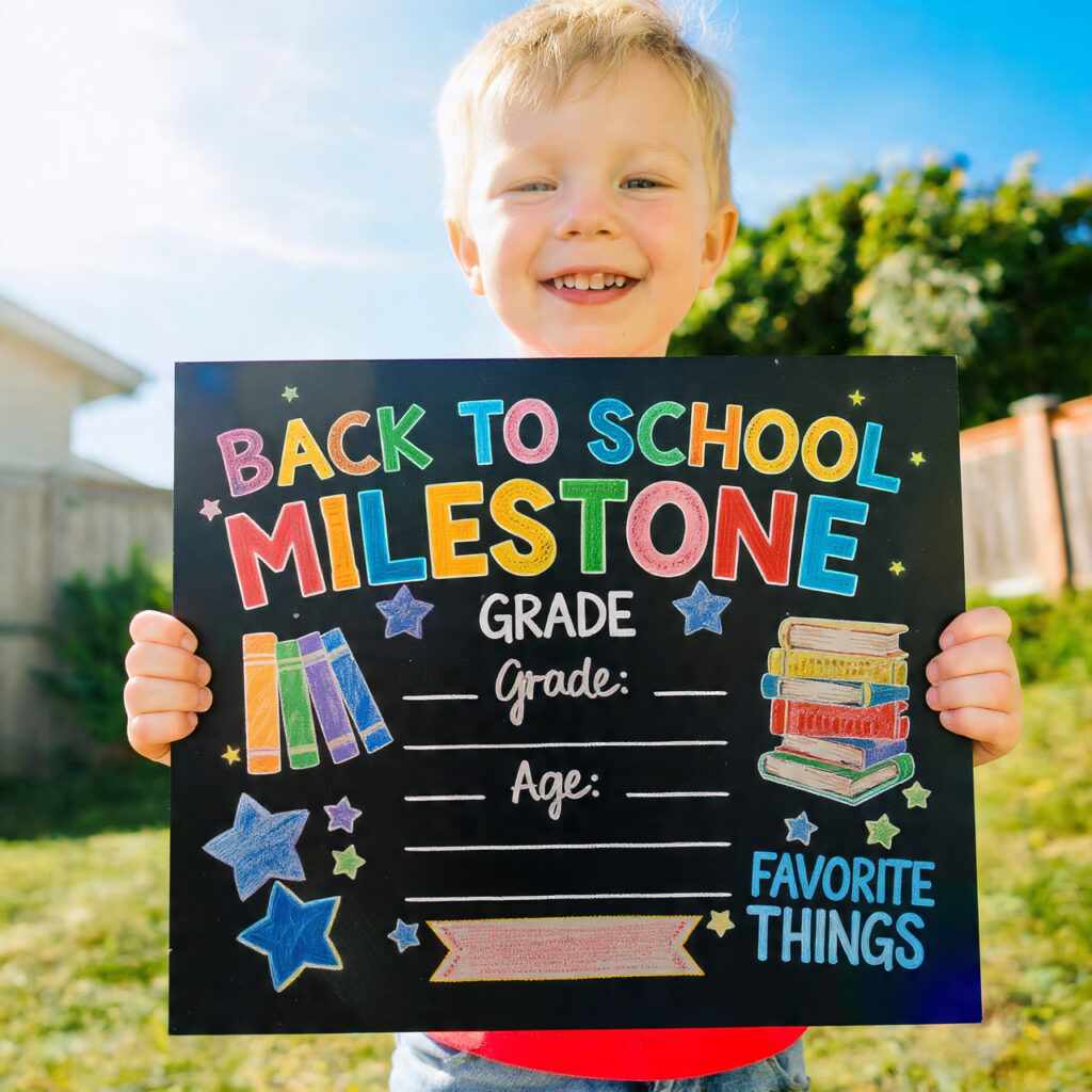 Chalkboard Designs: Creative Ideas & Stylish Uses 4 First Day of School Boards