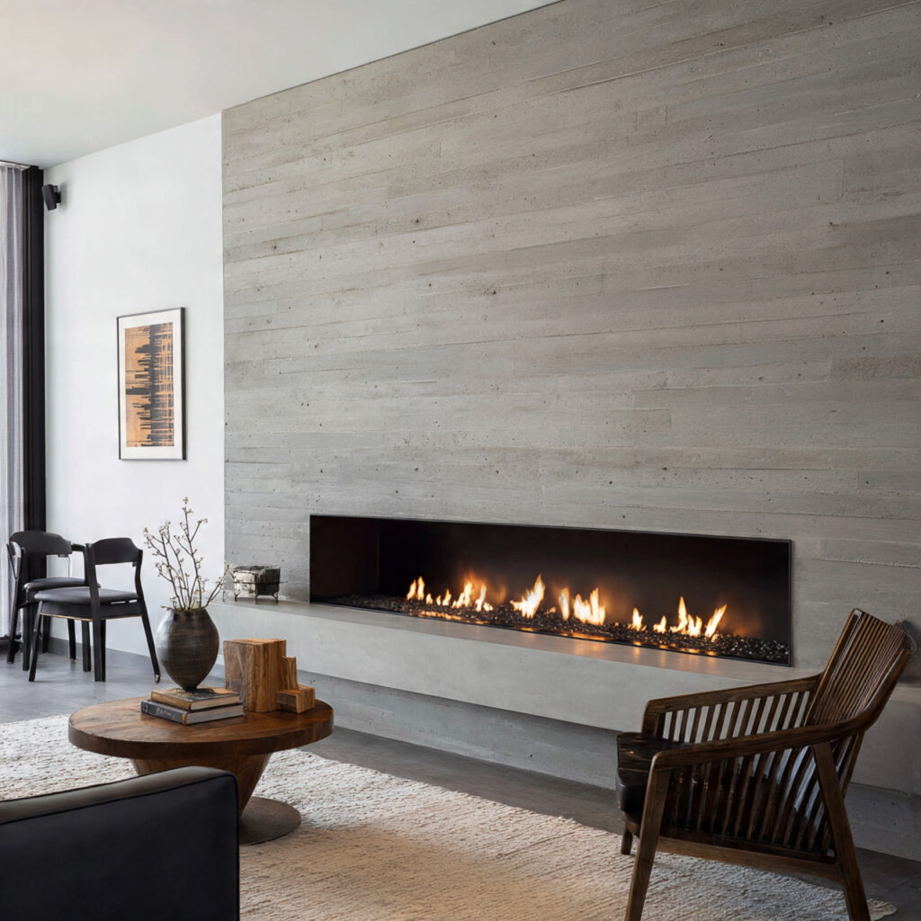 Integrated Fireplace Designs