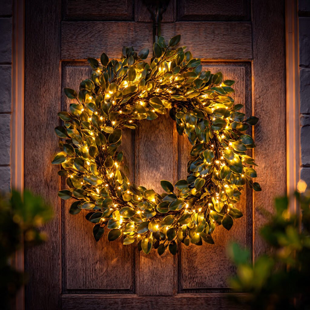 LED Lighting Integration for Evening Display