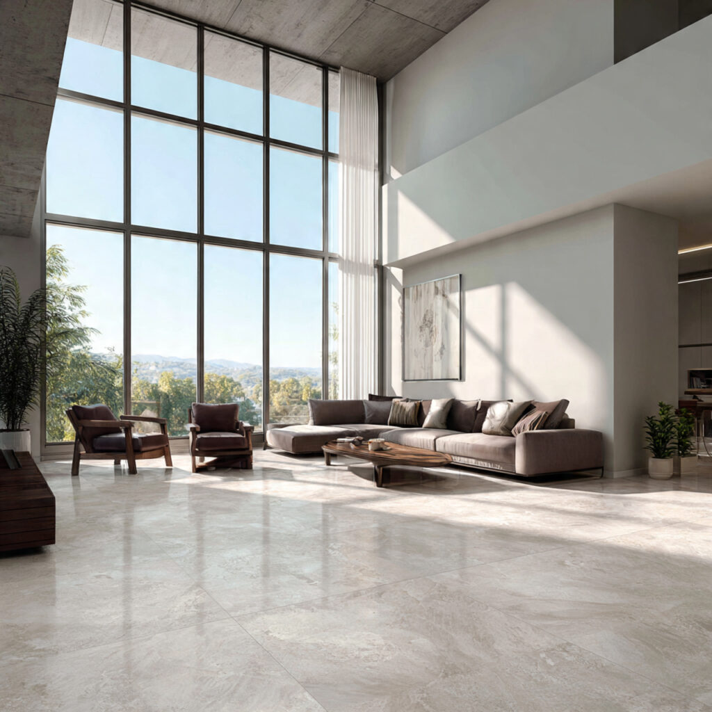 Large Format Tile Flooring