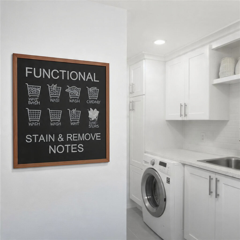 Chalkboard Designs: Creative Ideas & Stylish Uses 27 Laundry Room Guides