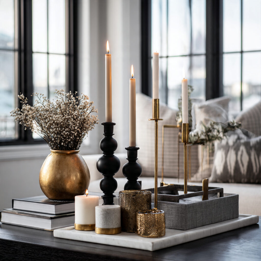 Metallic Accent Pieces