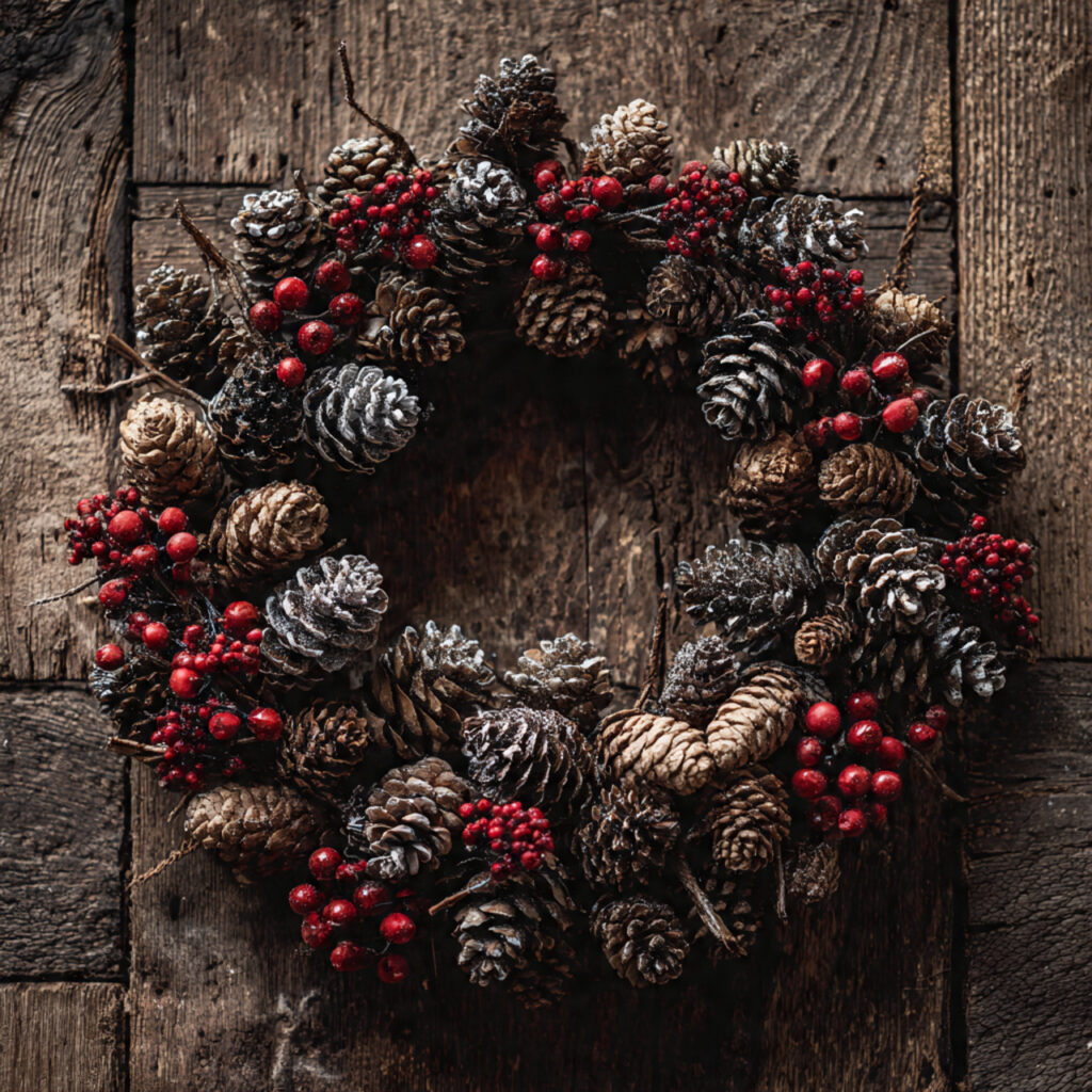Pinecone and Berry Arrangements