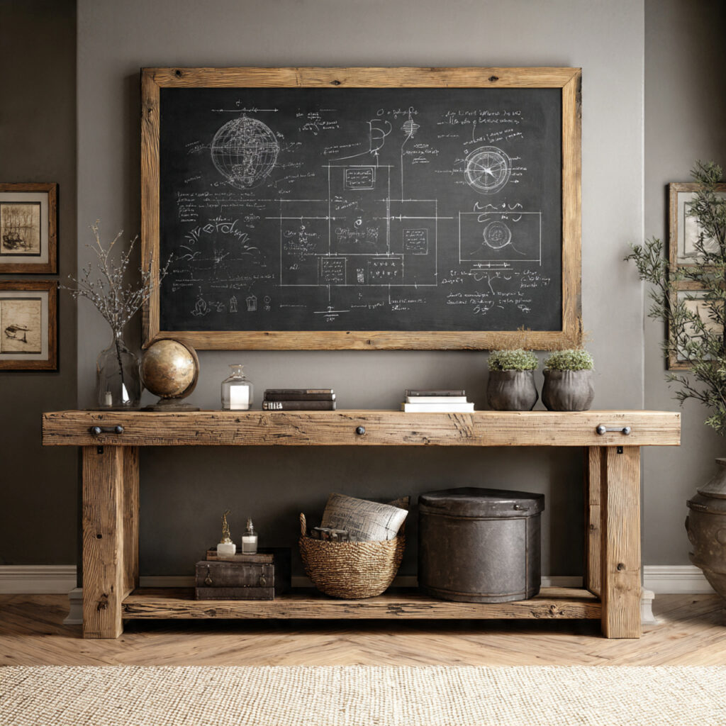 Chalkboard Designs: Creative Ideas & Stylish Uses 8 Rustic Home Decor