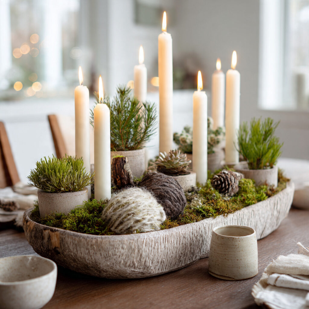 Winter Centerpieces: Festive & Stylish Decor Ideas 12 Scandinavian Design Centerpieces