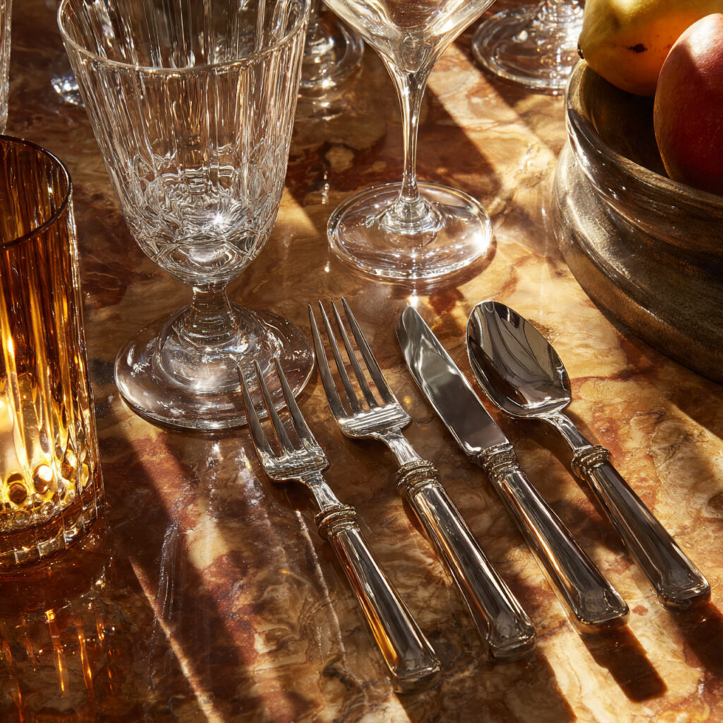 Selecting the Right Flatware and Stemware