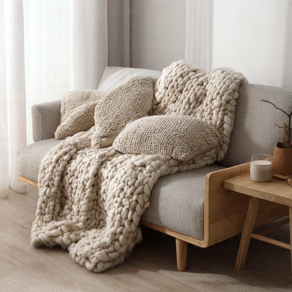Soft Wool Throws
