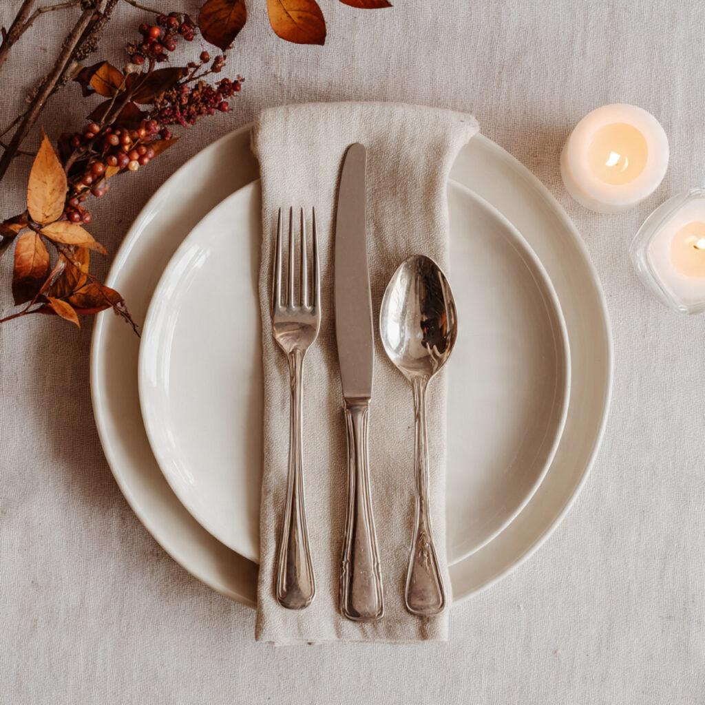 Thanksgiving Place Setting Etiquette
