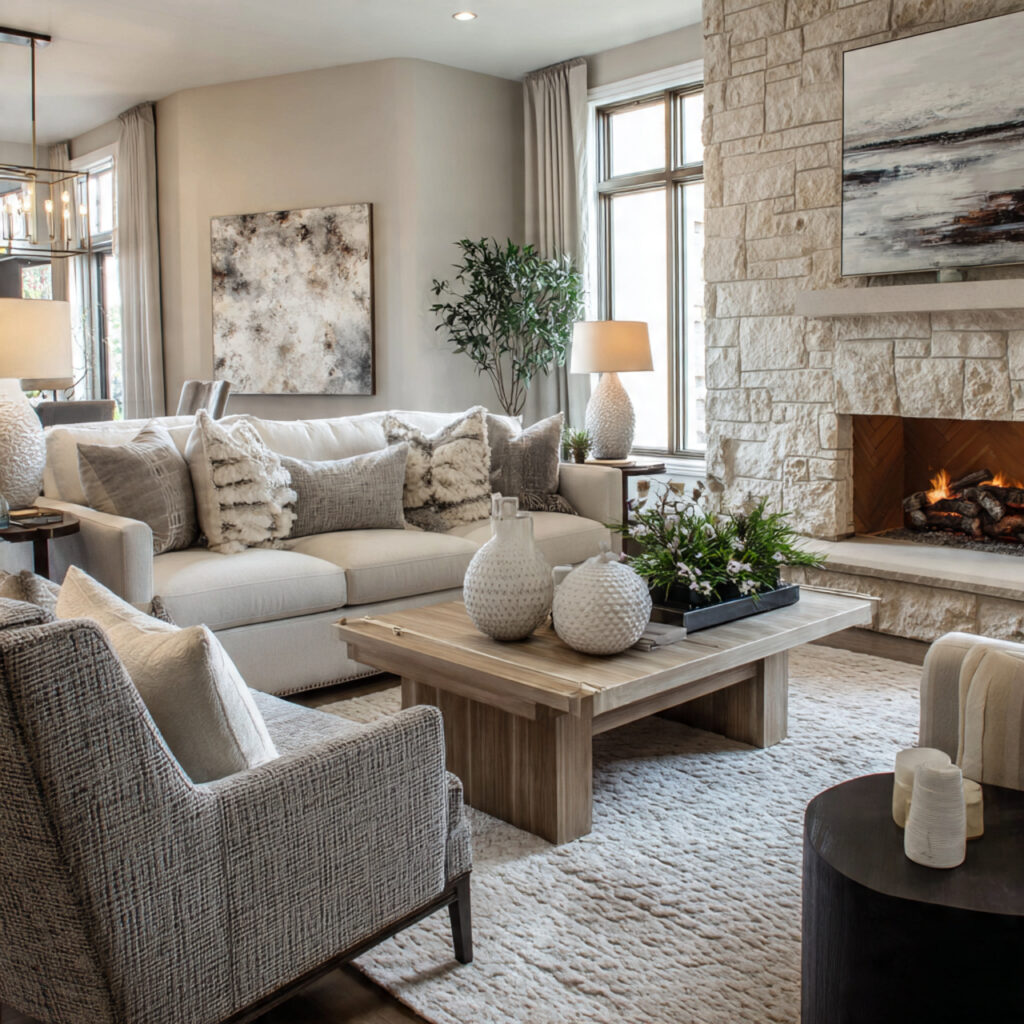 Transitional Home Styling