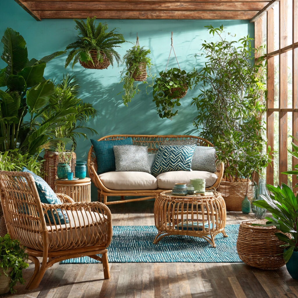 Tropical Island Interiors