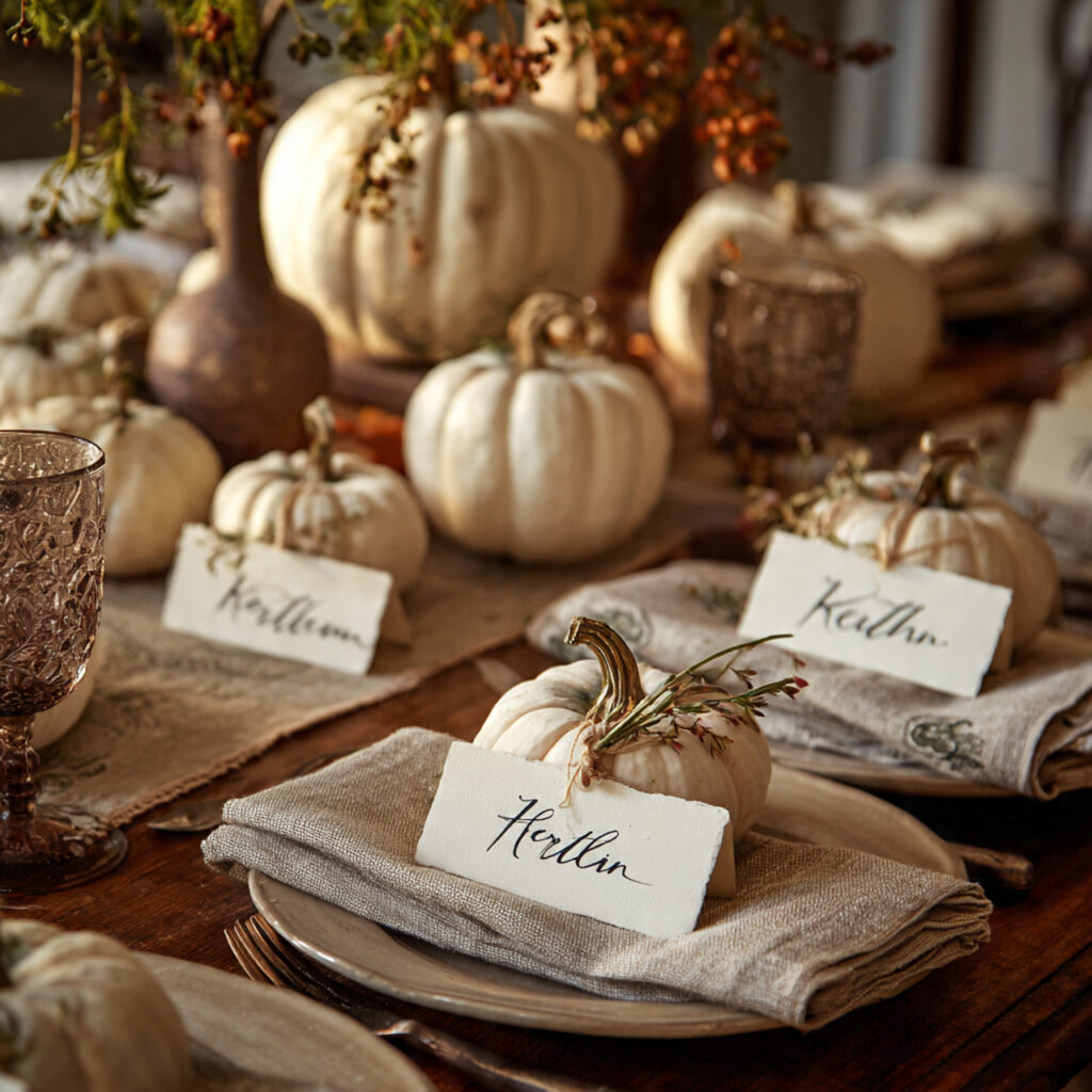 Using Personalized Place Cards for Guests