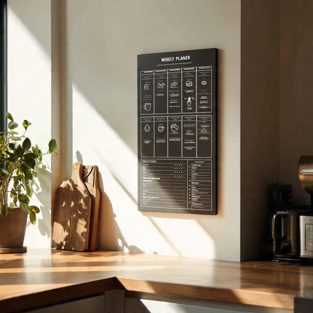 Chalkboard Designs: Creative Ideas & Stylish Uses 14 Weekly Meal Planners
