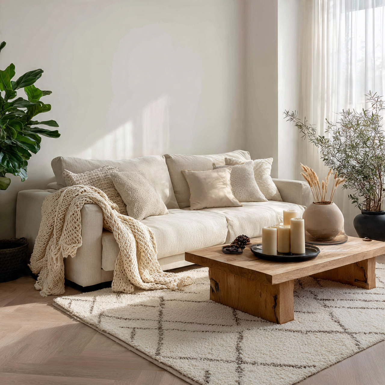 Cozy Scandinavian Living Room Ideas for a Warm Nordic Look