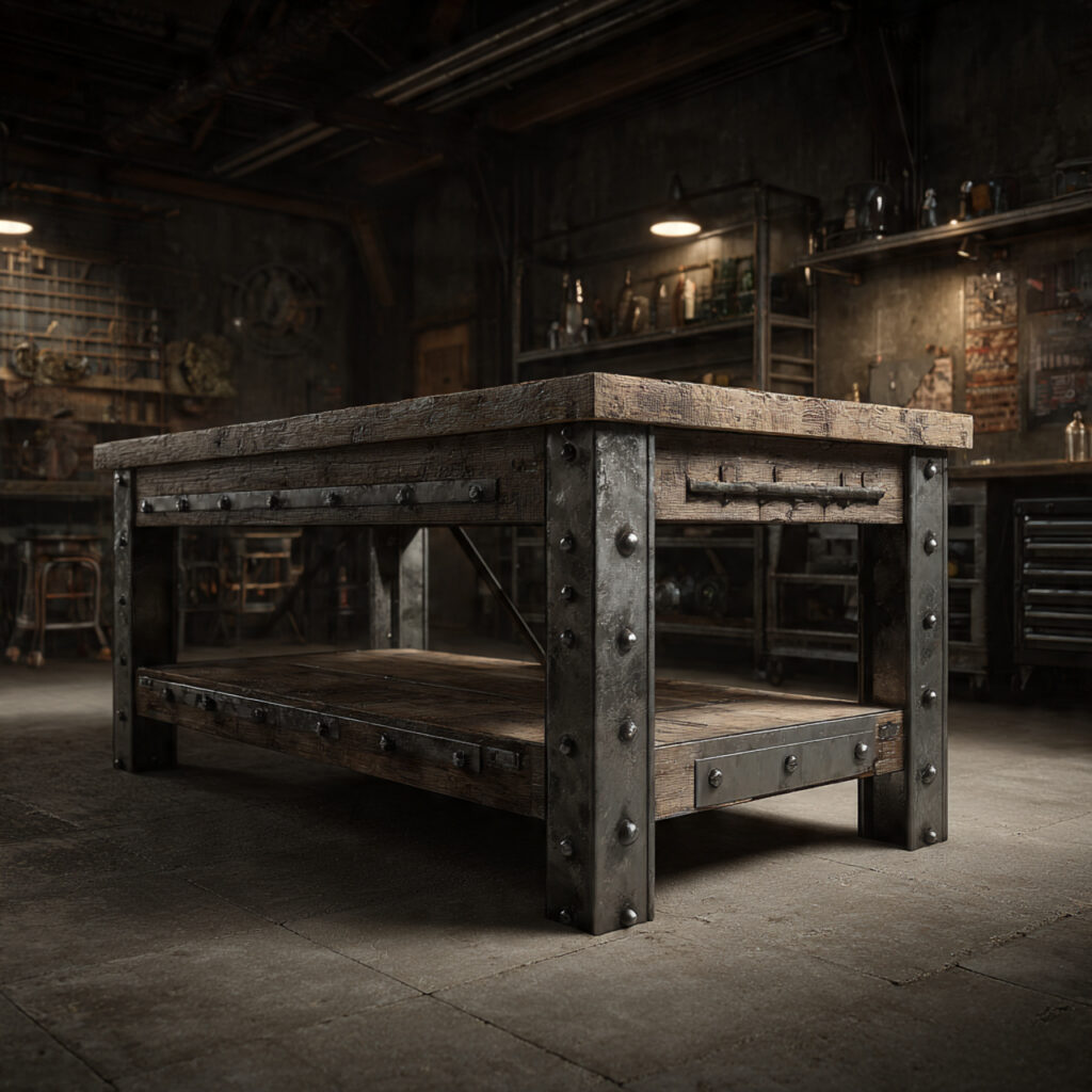 Kitchen Island Guide: Designs, Sizes, Lighting & Layout Tips 24 Industrial Kitchen Island Vibes