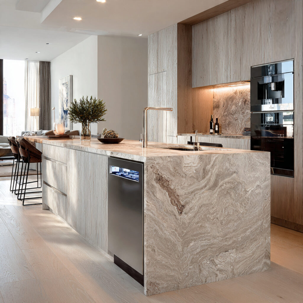 Kitchen Island Guide: Designs, Sizes, Lighting & Layout Tips 27 Integrated Appliances in a Kitchen Island