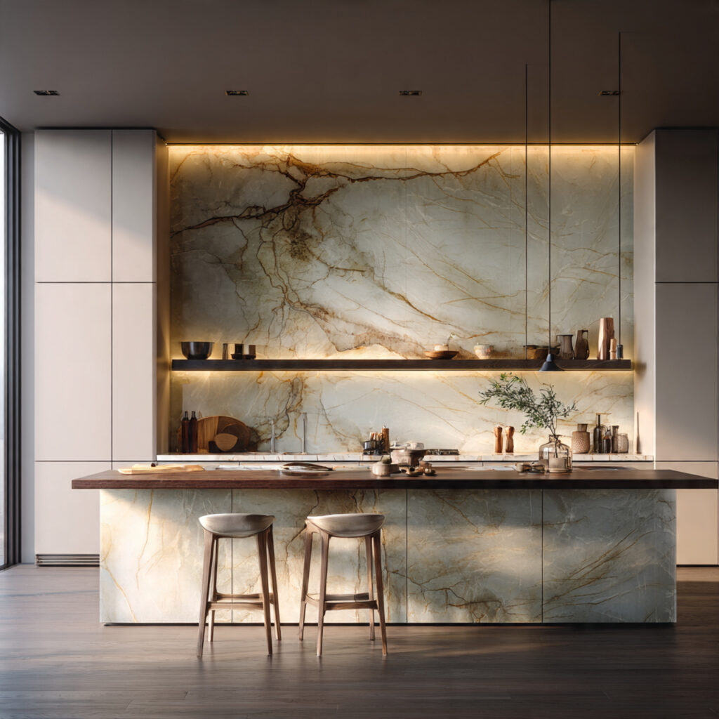 Marble Slab Backsplash Designs