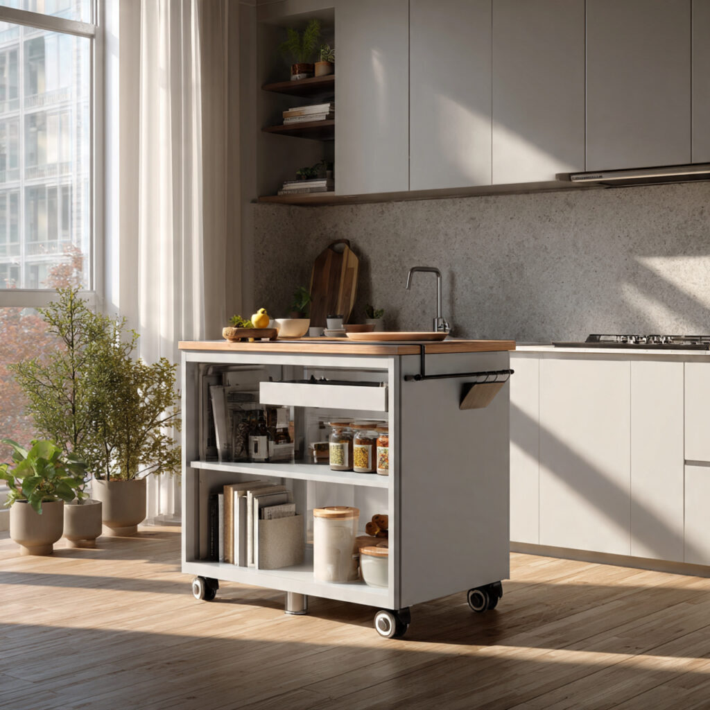 Kitchen Island Guide: Designs, Sizes, Lighting & Layout Tips 11 Portable Kitchen Island Options