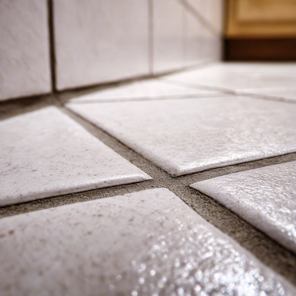 Kitchen Tiles Ideas for Modern, Stylish & Durable Kitchens 26 close up of sealed grout lines between kitchen til