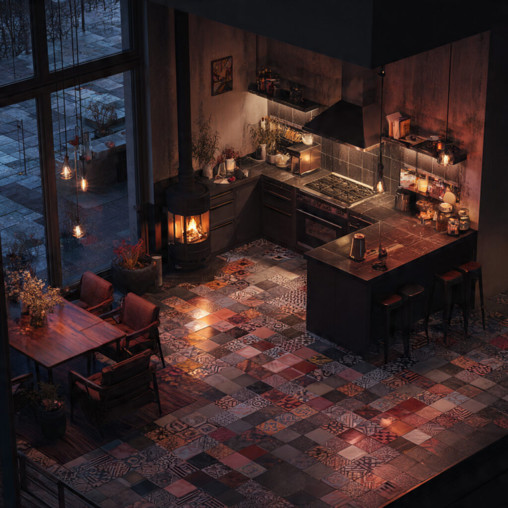 Kitchen Tiles Ideas for Modern, Stylish & Durable Kitchens 22 kitchen floor tiles with underfloor heating concep