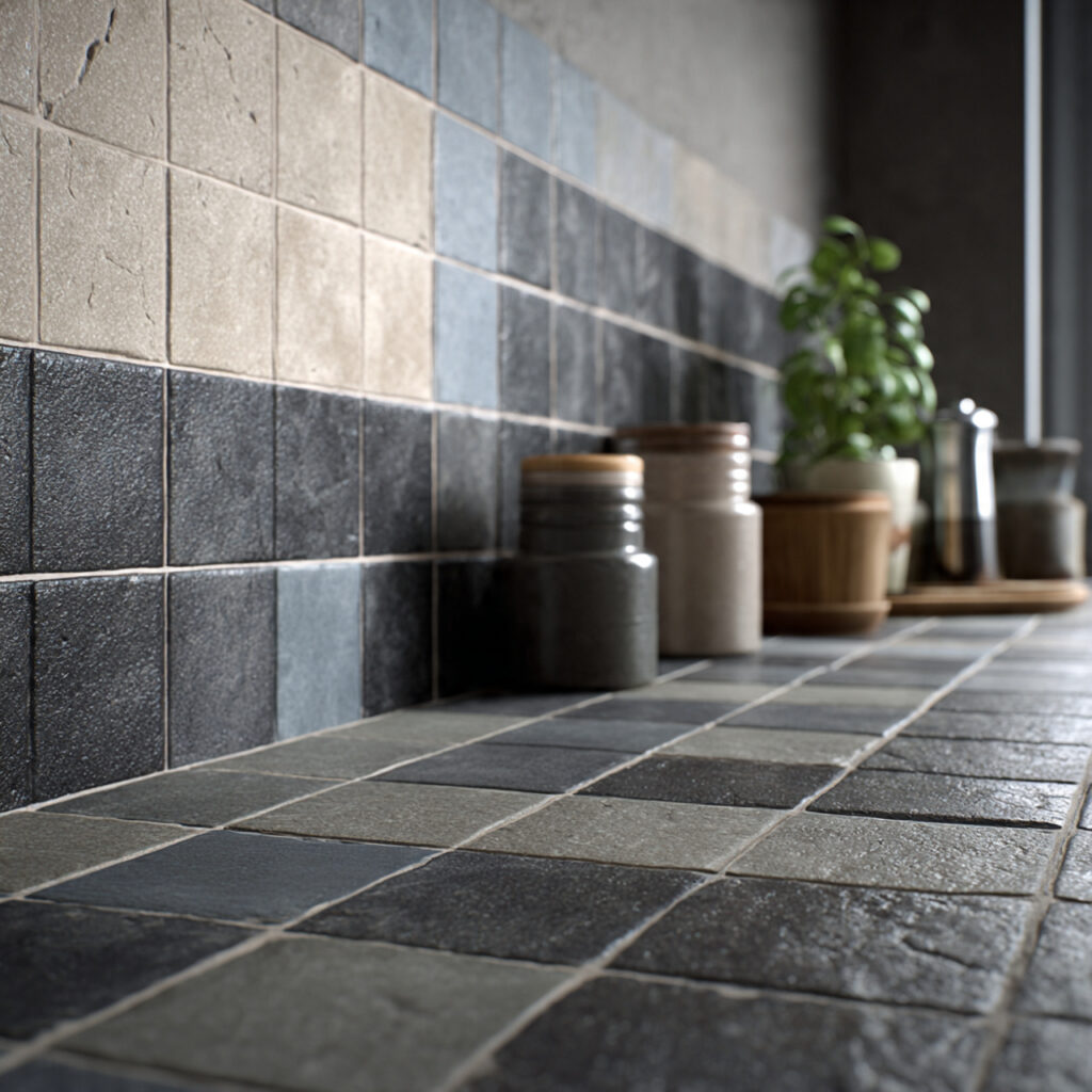 Kitchen Tiles Ideas for Modern, Stylish & Durable Kitchens 18 kitchen tiles with contrasting grout colors light