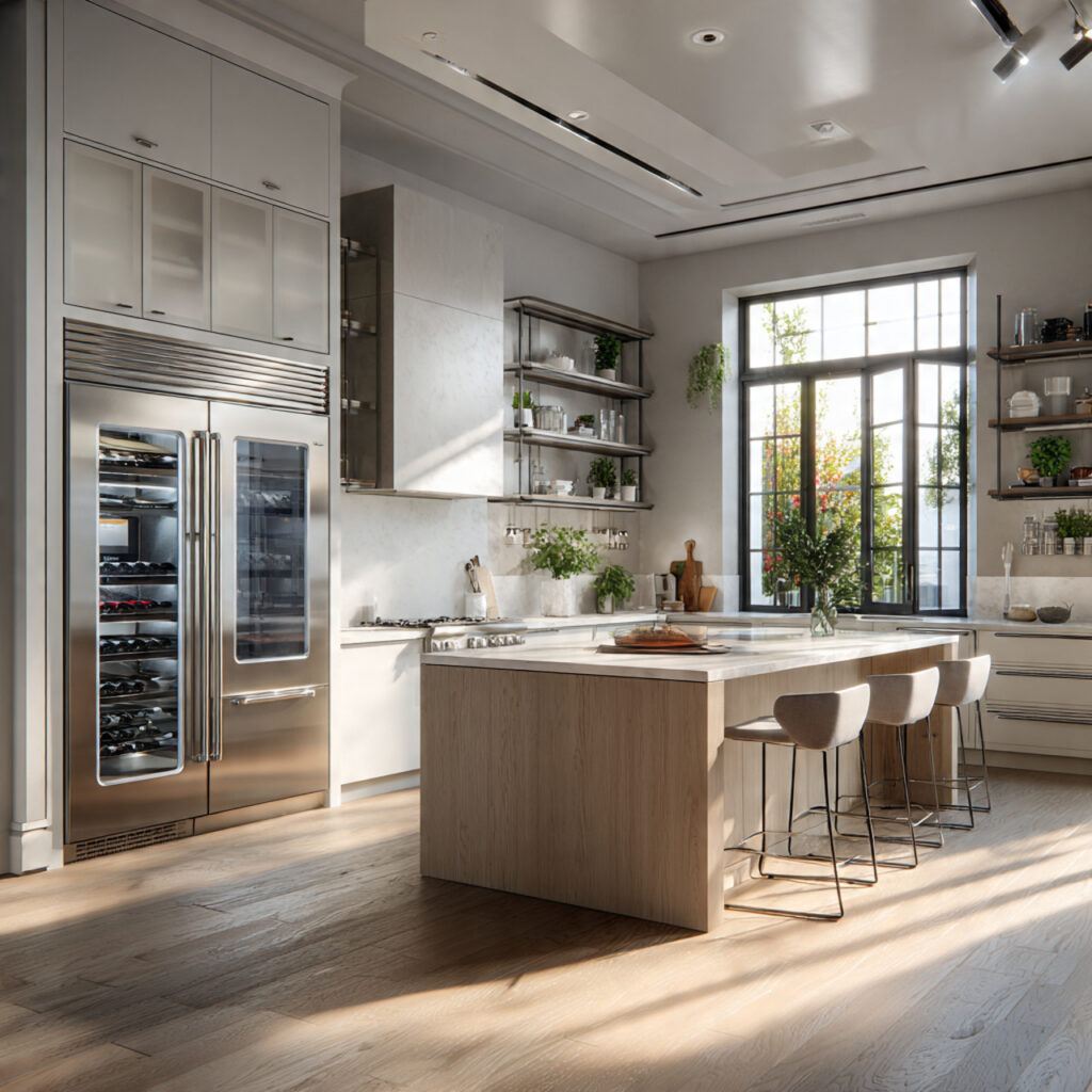 ultra realistic 8k hdr editorial kitchen interior 3